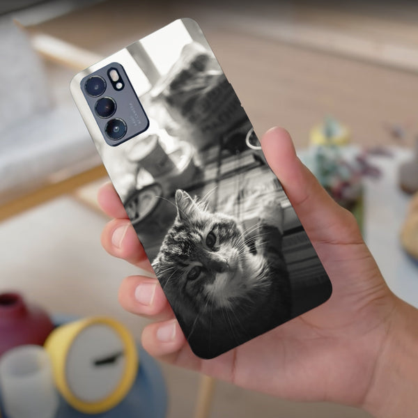 Husa compatibila cu Oppo Reno 5 4G model Dinner time, Silicon, TPU, Viceversa