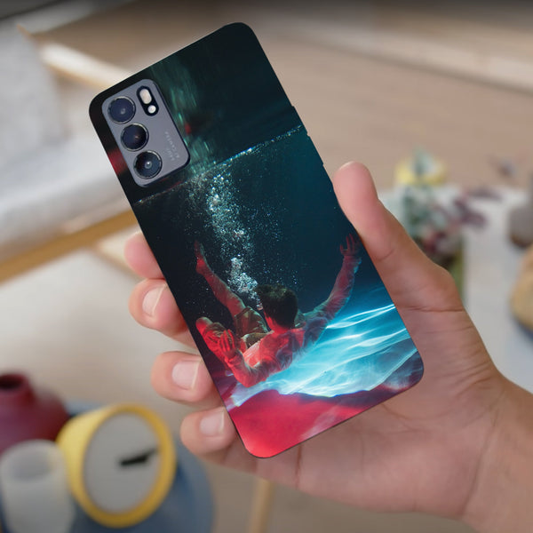Husa compatibila cu Oppo Reno 5 4G model Drowning, Silicon, TPU, Viceversa