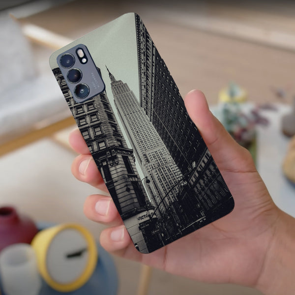 Husa compatibila cu Oppo Reno 5 4G model Empire state building, Silicon, TPU, Viceversa