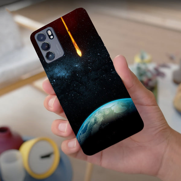 Husa compatibila cu Oppo Reno 5 4G model End of the world, Silicon, TPU, Viceversa