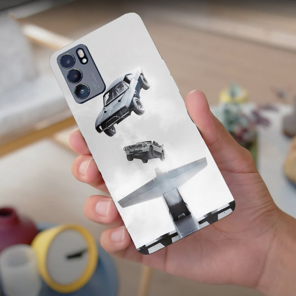 Husa compatibila cu Oppo Reno 5 4G model Fast & Furious 7, Silicon, TPU, Viceversa