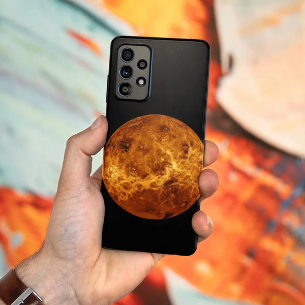 Husa compatibila cu Samsung Galaxy A53 5G model Orange Moon, Silicon, TPU, Viceversa - Viceversa