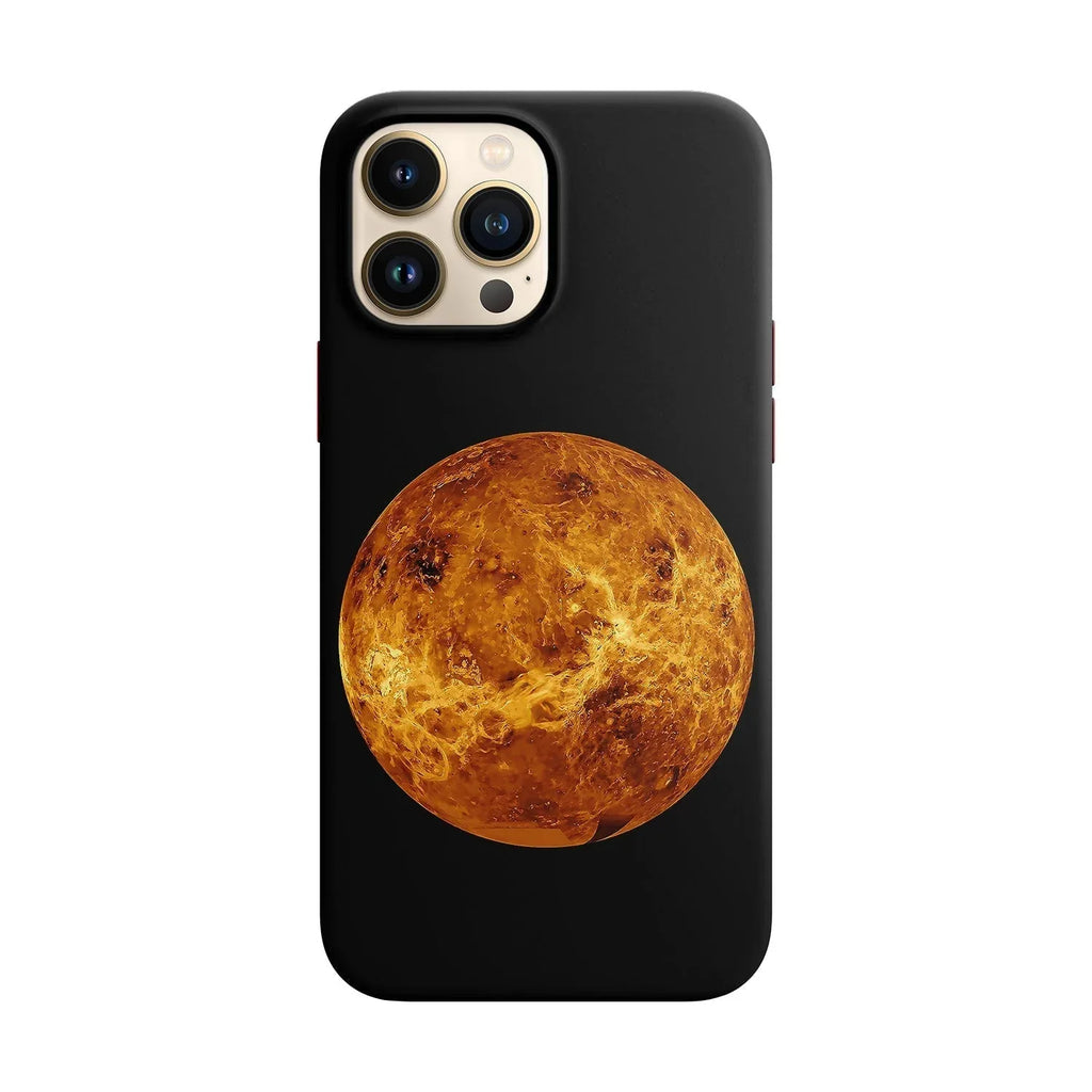 Husa compatibila cu Apple iPhone 14 Pro Max model Orange Moon, Silicon, TPU, Viceversa - Viceversa