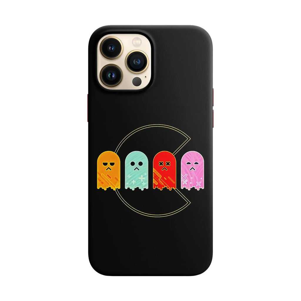 Husa compatibila cu Apple iPhone 12 Mini model Pacman,Silicon, Tpu, Viceversa - Viceversa
