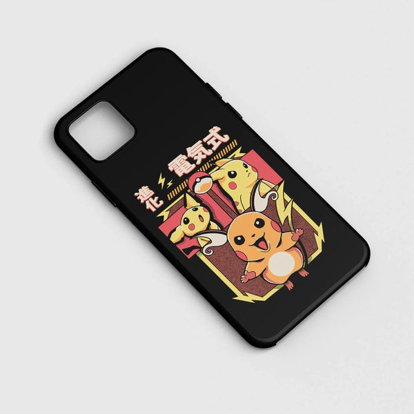 Husa compatibila cu Apple iPhone 11 model Pikachiu evolution, Silicon, TPU, Viceversa - Viceversa