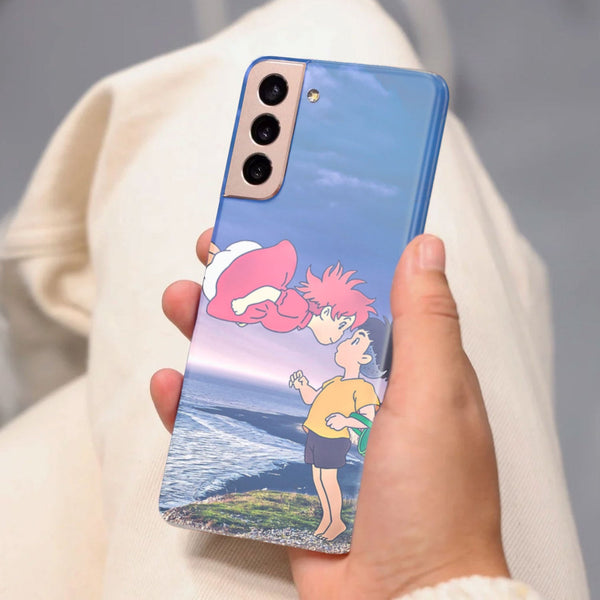 Husa compatibila cu Samsung Galaxy S21 FE model Ponyo, Silicon, TPU, Viceversa