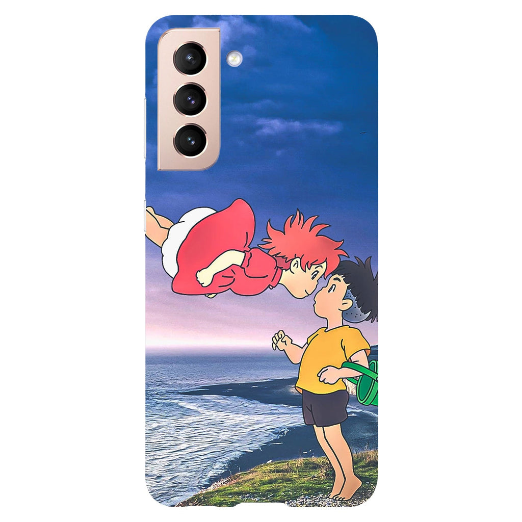 Husa compatibila cu Samsung Galaxy S21 FE model Ponyo, Silicon, TPU, Viceversa