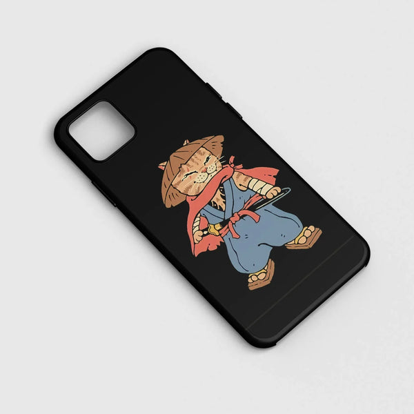 Husa compatibila cu Apple iPhone 12 Mini model Ronin Catana Cat,Silicon, Tpu, Viceversa - Viceversa