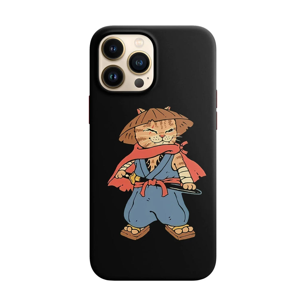Husa compatibila cu Apple iPhone 14 Pro Max model Ronin Catana Cat,Silicon, Tpu, Viceversa - Viceversa