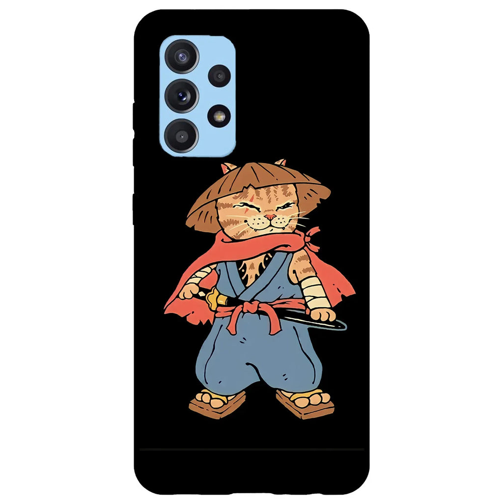 Husa compatibila cu Samsung Galaxy A53 5G model Ronin Catana Cat, Silicon, TPU, Viceversa - Viceversa