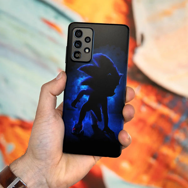 Husa compatibila cu Samsung Galaxy A53 5G model Sonic the hedgedog, Silicon, TPU, Viceversa - Viceversa