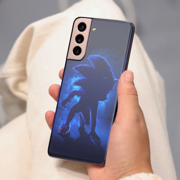 Husa compatibila cu Samsung Galaxy S21 FE model Sonic the hedgedog, Silicon, TPU, Viceversa