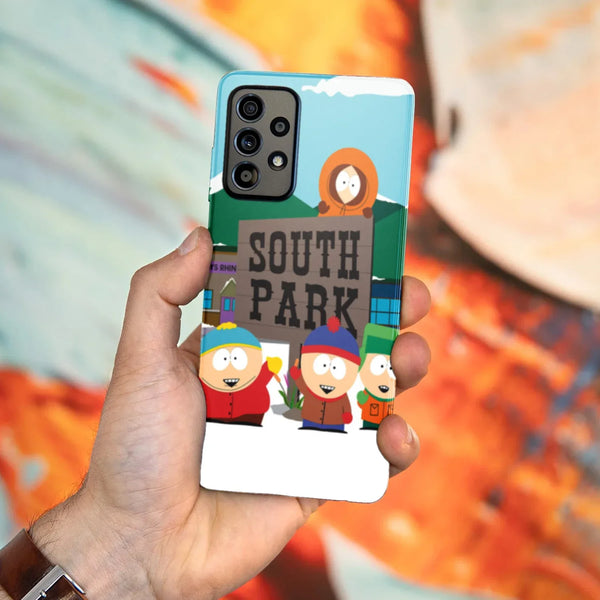 Husa compatibila cu Samsung Galaxy A53 5G model South park, Silicon, TPU, Viceversa - Viceversa