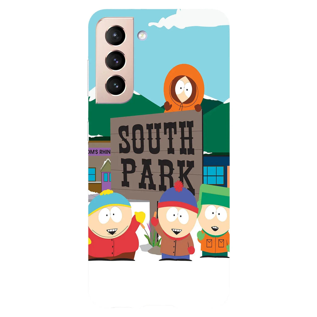 Husa compatibila cu Samsung Galaxy S22 model South park, Silicon, TPU, Viceversa - Viceversa