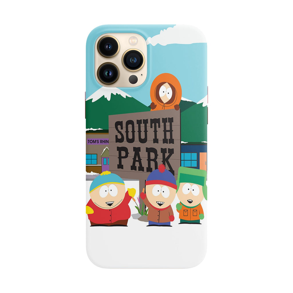 Husa compatibila cu Apple iPhone 12 Mini model South park, Silicon, TPU, Viceversa