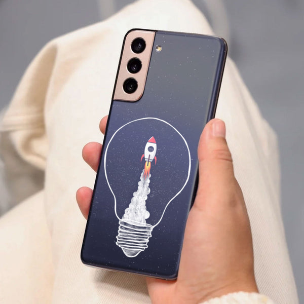 Husa compatibila cu Samsung Galaxy S21 FE model Space traveler, Silicon, TPU, Viceversa