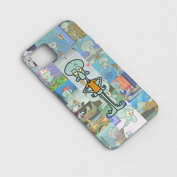 Husa compatibila cu Apple iPhone 13 Mini model Squidward spongebob, Silicon, TPU, Viceversa - Viceversa