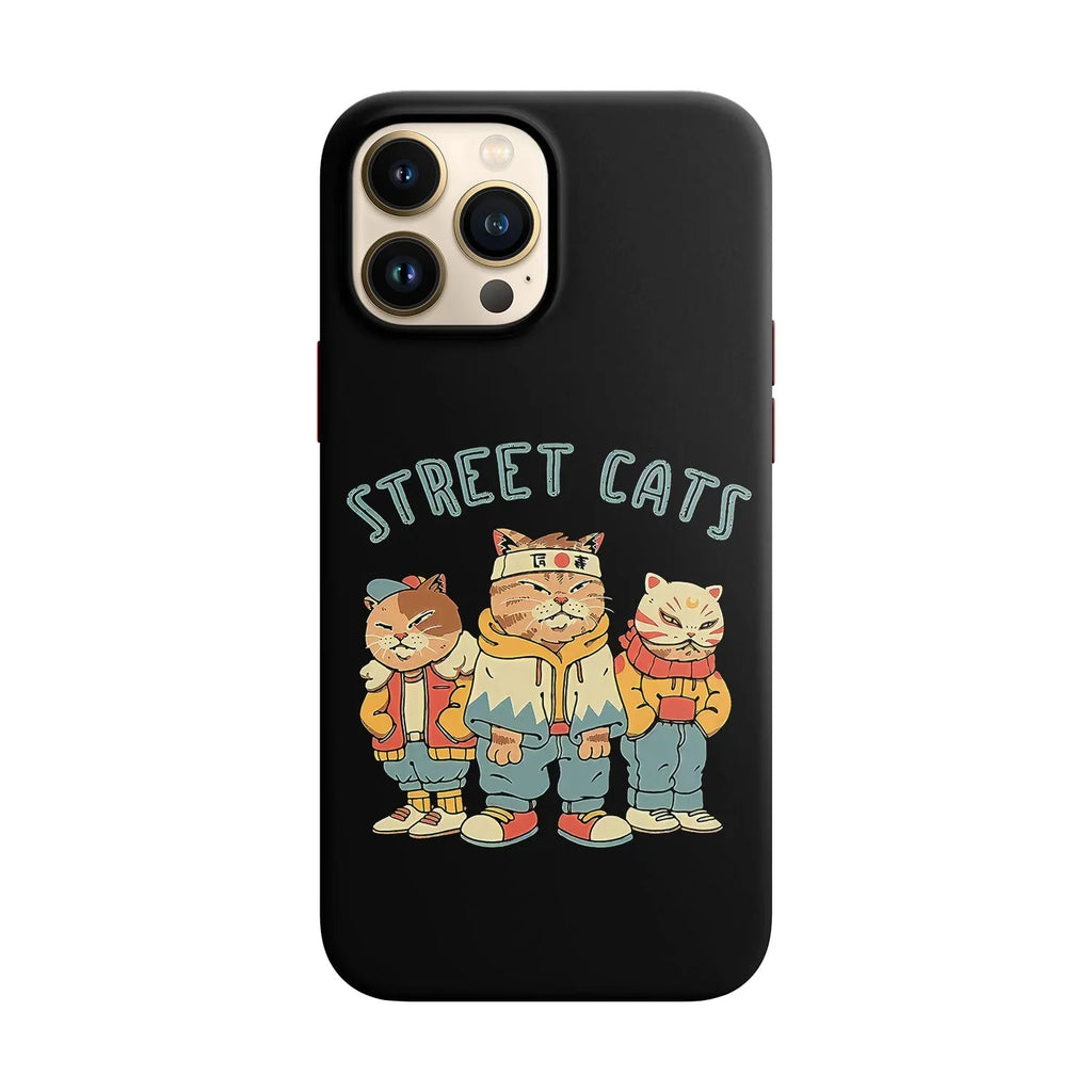 Husa compatibila cu Apple iPhone 13 model Street cats,Silicon, Tpu, Viceversa - Viceversa
