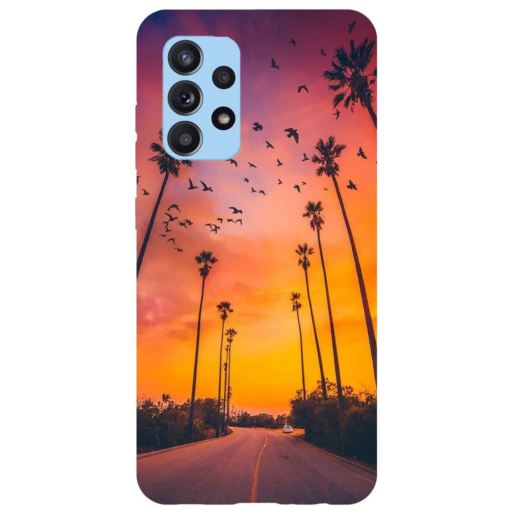 Husa compatibila cu Samsung Galaxy A53 5G model Sunset, Silicon, TPU, Viceversa - Viceversa