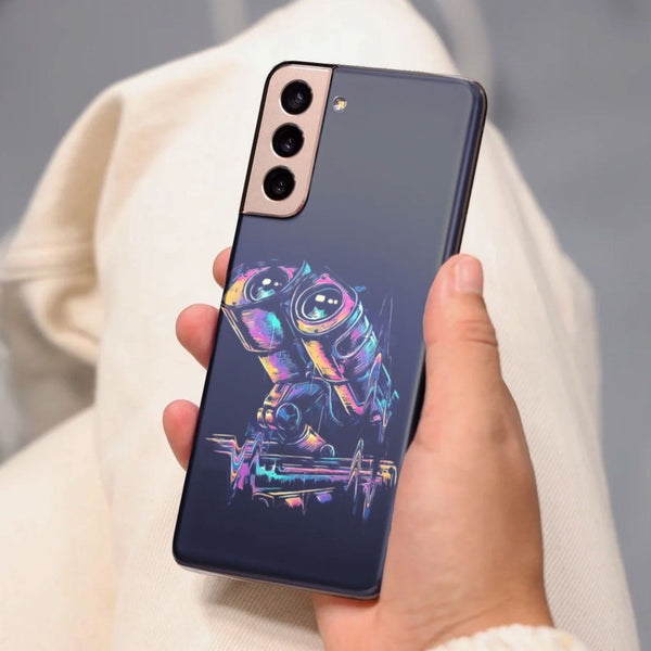 Husa compatibila cu Samsung Galaxy S21 FE model The last robot walle-e, Silicon, TPU, Viceversa