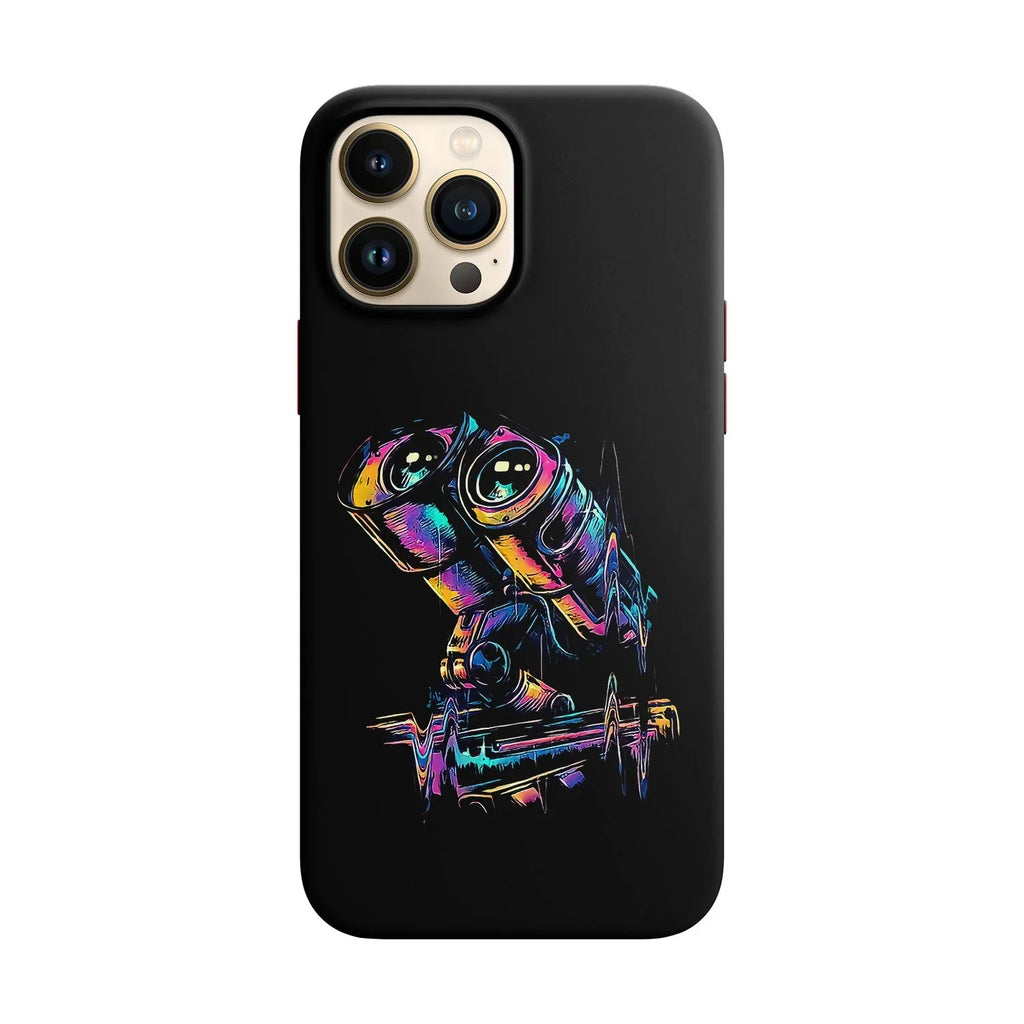 Husa compatibila cu Apple iPhone 13 Mini model The last robot walle-e,Silicon, Tpu, Viceversa - Viceversa