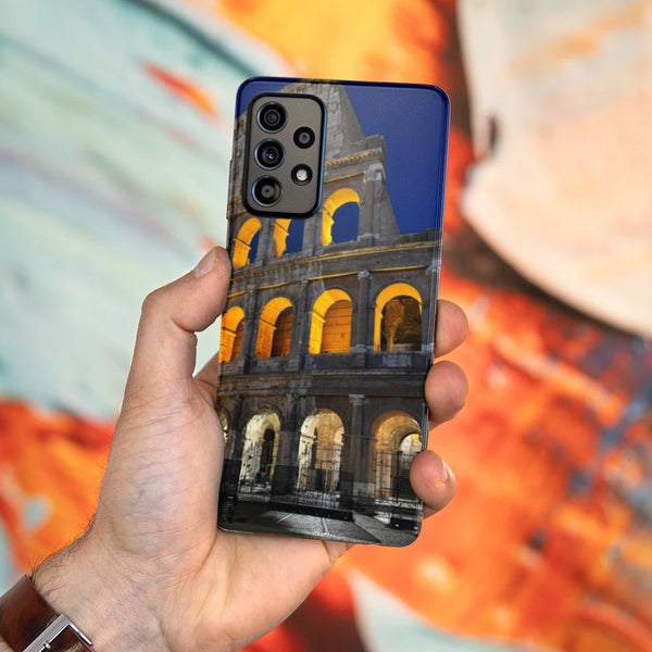 Husa compatibila cu Samsung Galaxy A53 5G model The Colosseum, Silicon, TPU, Viceversa