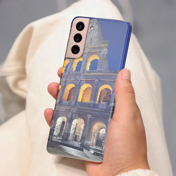Husa compatibila cu Samsung Galaxy S20 Ultra model The Colosseum, Silicon, TPU, Viceversa - Viceversa