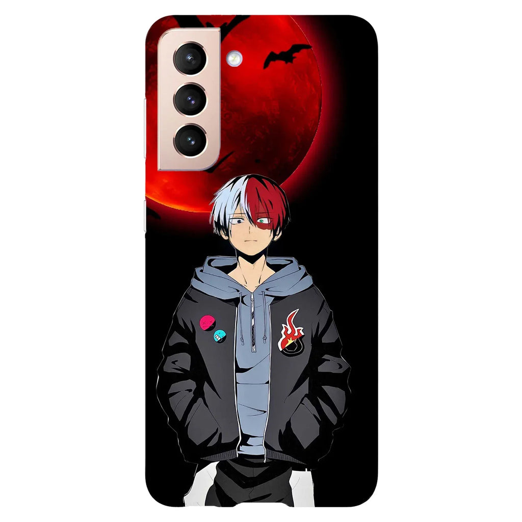 Husa compatibila cu Samsung Galaxy S22 model Todoroki my hero academia, Silicon, TPU, Viceversa - Viceversa