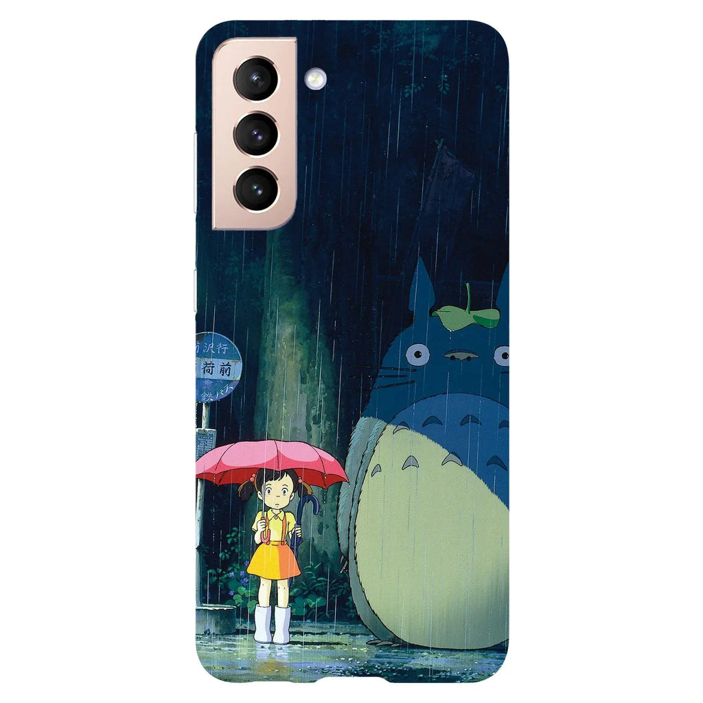 Husa compatibila cu Samsung Galaxy S20 Plus model Totoro waiting for the bus, Silicon, TPU, Viceversa - Viceversa