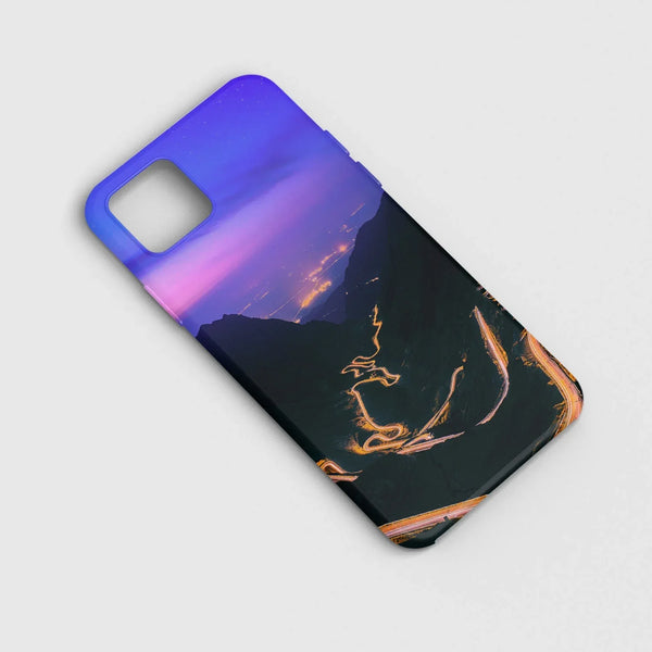 Husa compatibila cu Apple iPhone 12 model Transfagarasan into the night,Silicon, Tpu, Viceversa - Viceversa