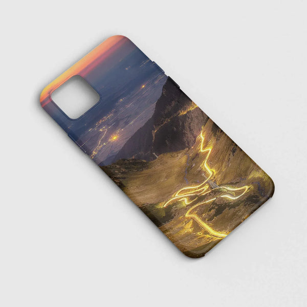 Husa compatibila cu Apple iPhone 14 model Transfagarasan Sundown,Silicon, Tpu, Viceversa - Viceversa