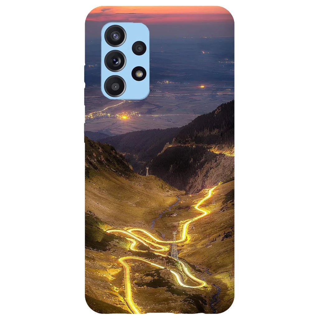 Husa compatibila cu Samsung Galaxy A53 5G model Transfagarasan Sundown, Silicon, TPU, Viceversa - Viceversa