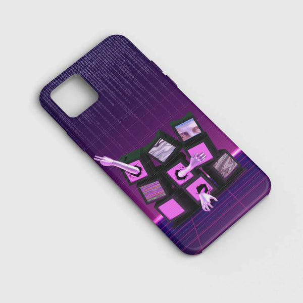 Husa compatibila cu Apple iPhone 13 model Trapped in a simulation, Silicon, TPU, Viceversa - Viceversa