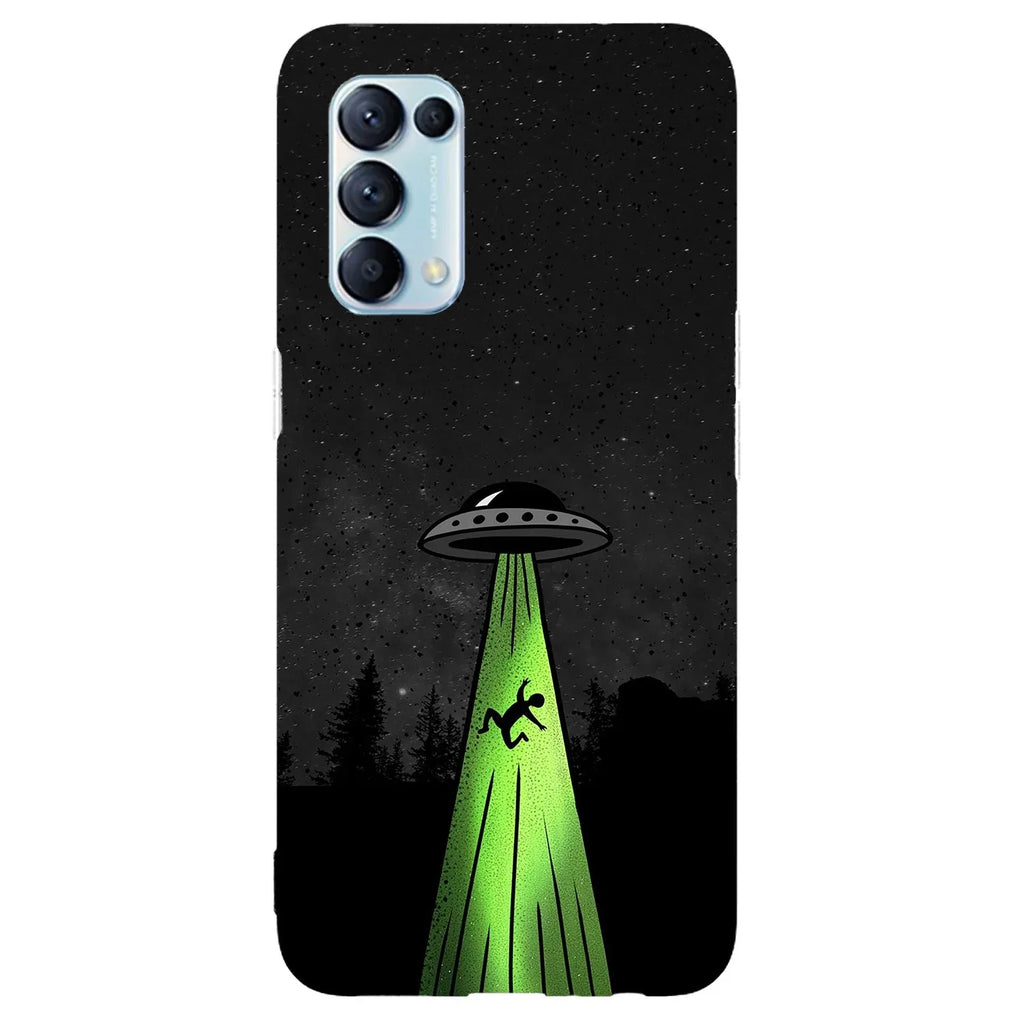Husa compatibila cu Oppo A74 4G model UFO, Silicon, TPU, Viceversa - Viceversa