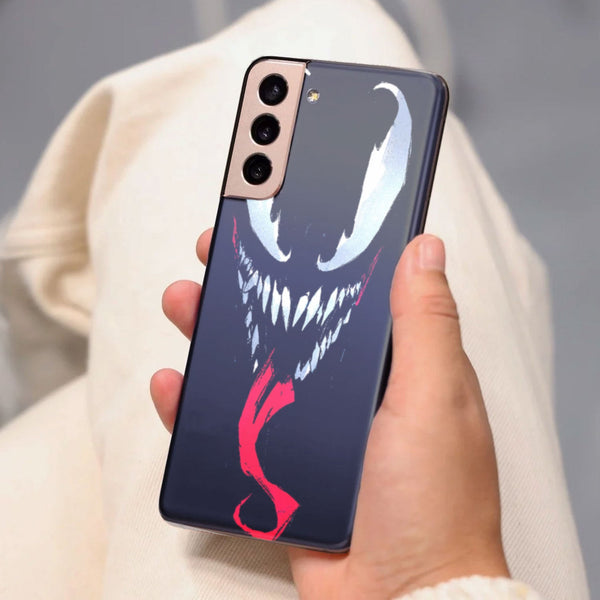 Husa compatibila cu Samsung Galaxy S21 FE model Venom, Silicon, TPU, Viceversa