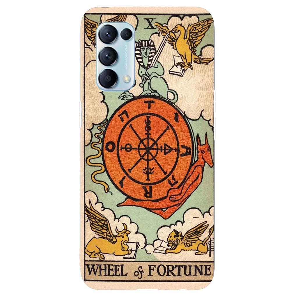 Husa compatibila cu Oppo A74 4G model Wheel of fortune, Silicon, TPU, Viceversa - Viceversa