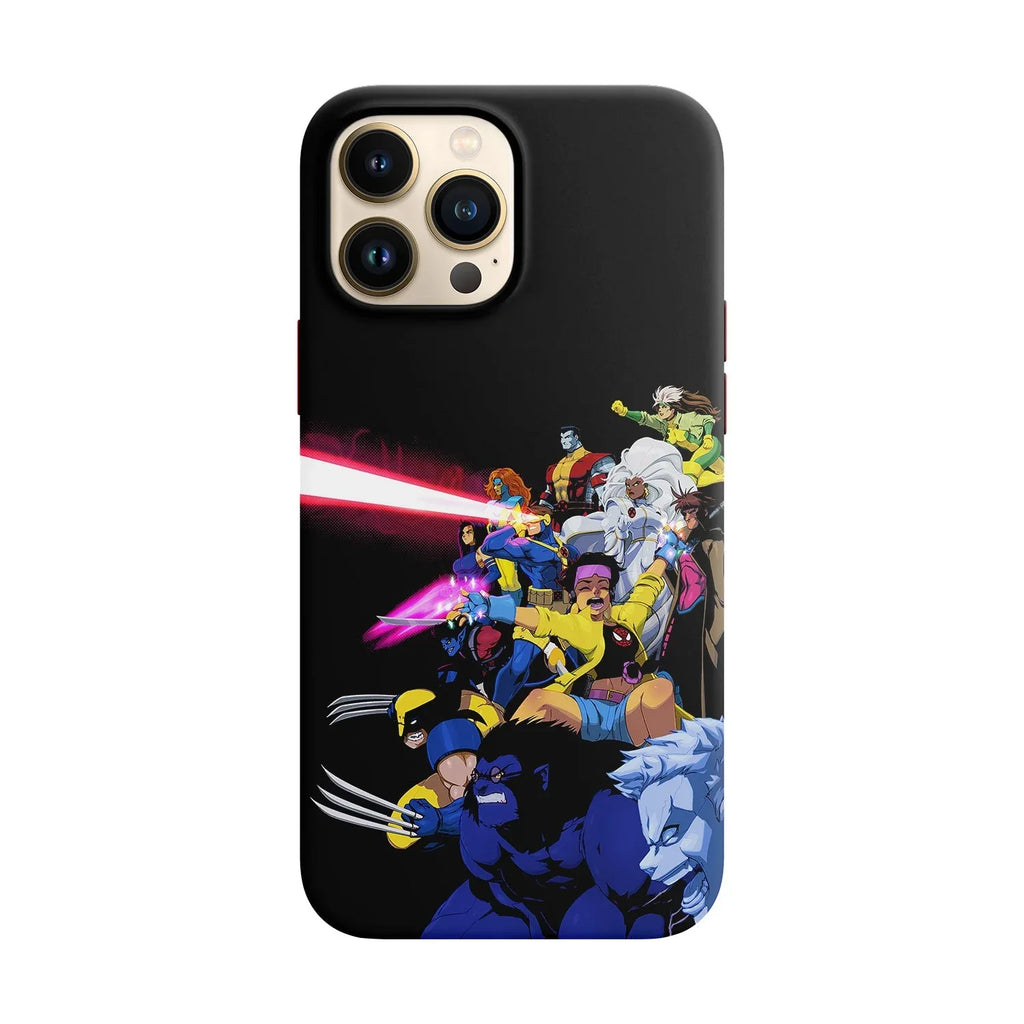 Husa compatibila cu Apple iPhone 11 model Xmen family, Silicon, TPU, Viceversa - Viceversa