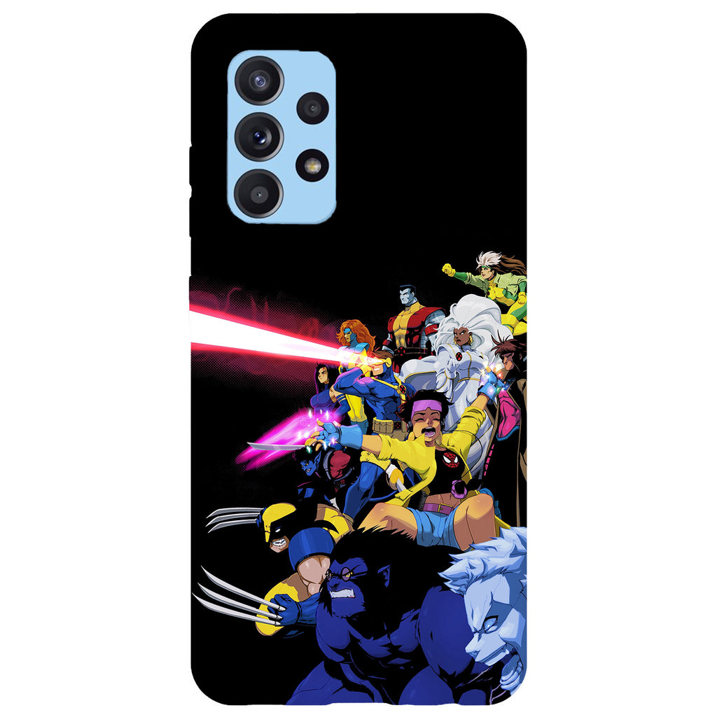 Husa compatibila cu Samsung Galaxy A53 5G model Xmen family, Silicon, TPU, Viceversa