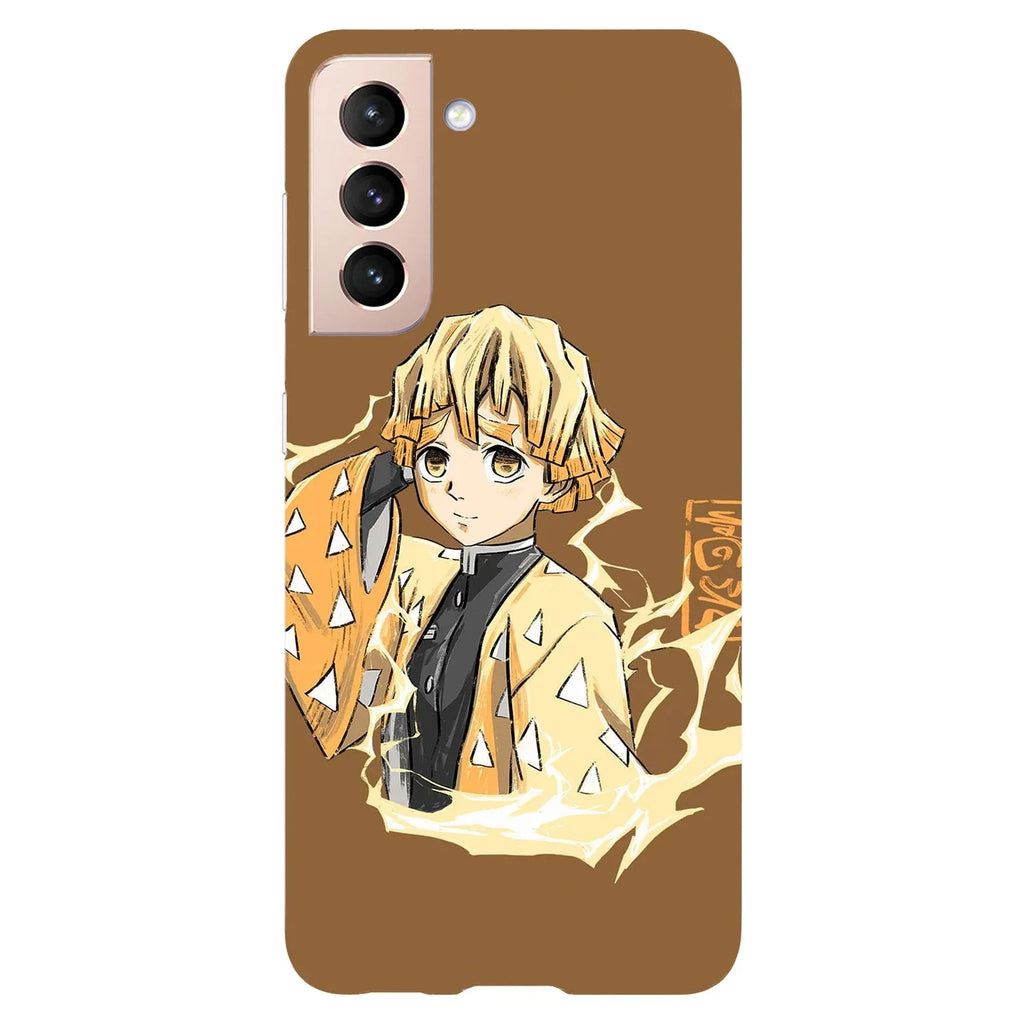 Husa compatibila cu Samsung Galaxy S20 Plus model Zenitsu agatsuma, Silicon, TPU, Viceversa - Viceversa
