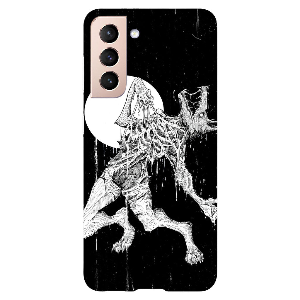 Husa compatibila cu Samsung Galaxy S21 FE model Zoombie wolf, Silicon, TPU, Viceversa