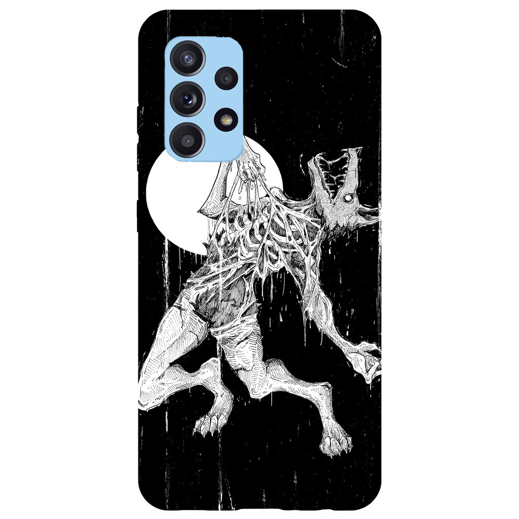 Husa compatibila cu Samsung Galaxy A53 5G model Zoombie wolf, Silicon, TPU, Viceversa